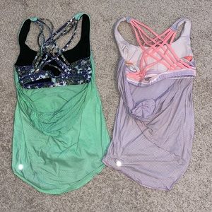 Bundle: 2 lululemon wild tanks